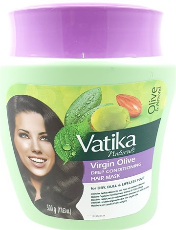 VATIKA VIRGIN OLIVE Deep Conditioning Hair Mask 500g.