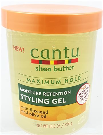 Cantu shea butter Maximum Hold Styling Gel 524g.