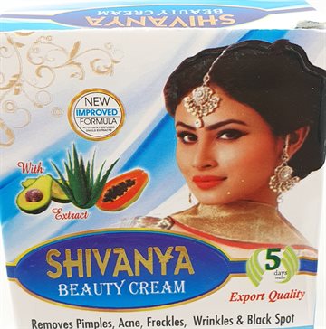 Beauty Cream, Shivanya Gold Cream, 20g. 