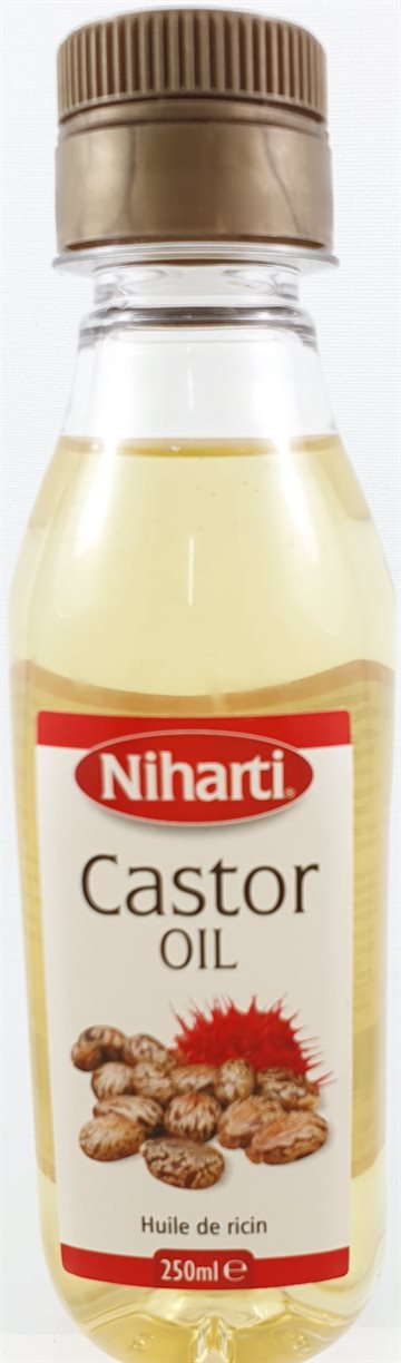Niharti - Castor oil 250 ml - Ricinusolie til hår.