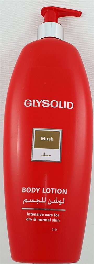 Glysolid Body Lotion for dry & Normal skin. 500 gr. (UDSOLGT)