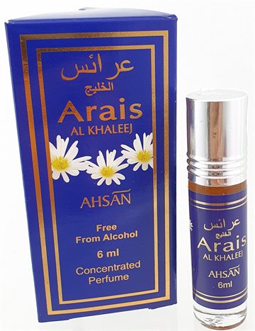 Perfume -  Alkohol frie. ARAIS AL. KHALEEJ. 6 ml.