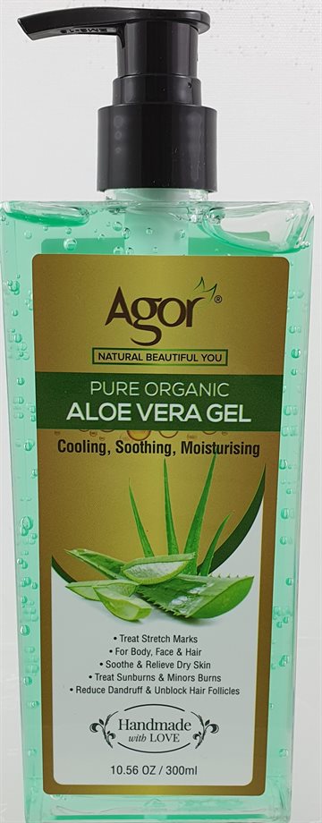 Agor Organic Aloe Vera Gel 300 ml.