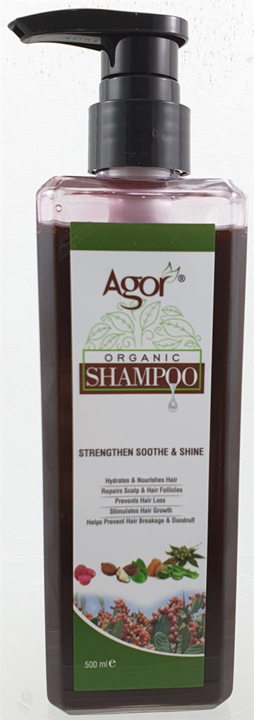 Agor - Organic Shampoo 500ml.