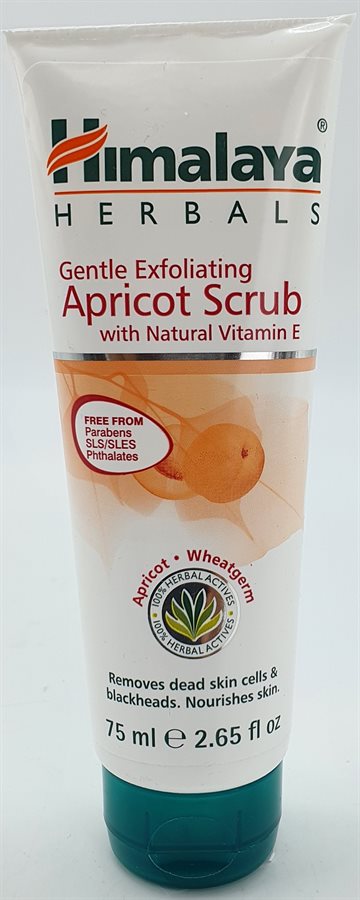 Himalaya Herbal Apricot Scrub for Oily Skin 75 ml.