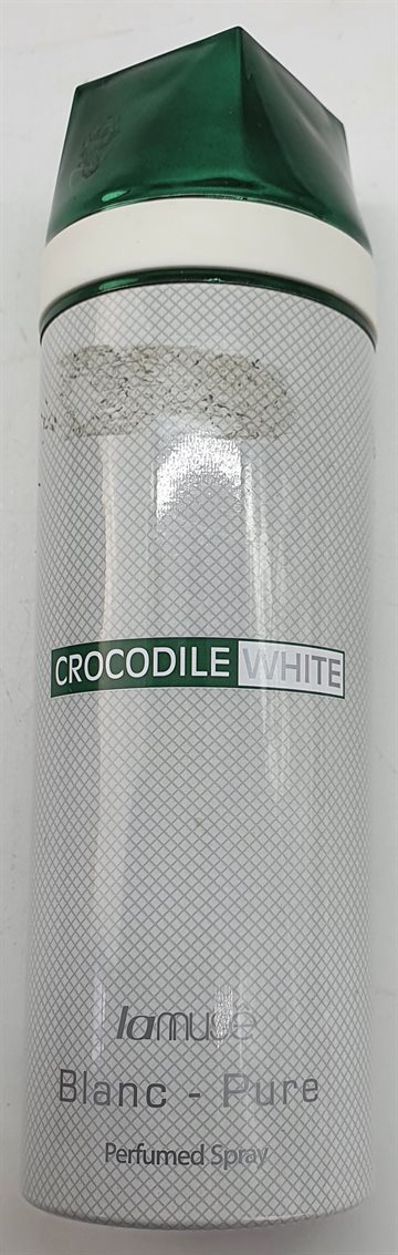 parfumeret spray til Man- Perfumed Spray Crocodile White. 200 ml.