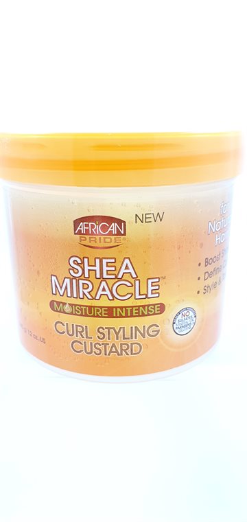 African Pride Shea butter Miracle Curl Styling Custard 340gr.