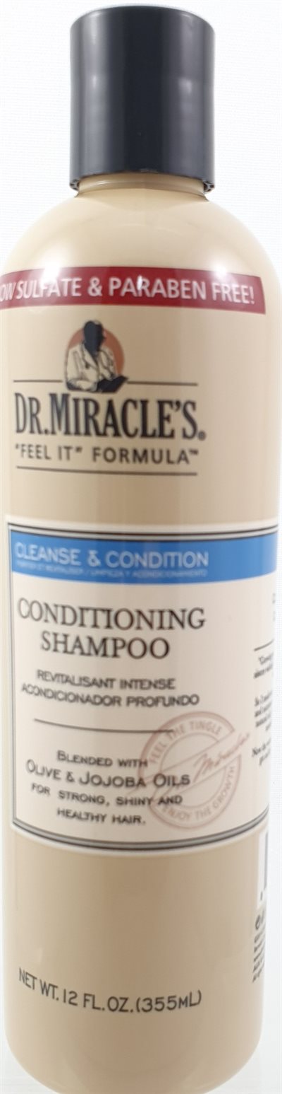 DR. Miracle\'s 2 in 1 Tingling Conditionning Shampoo 355 ml.