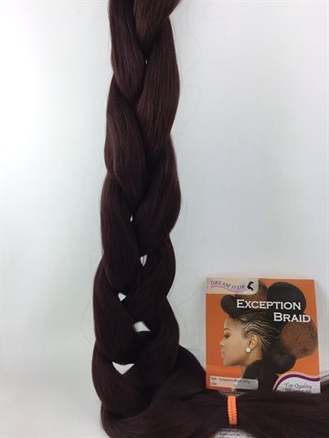 Exception Braid Hair, Hot water (kanekalon) 165 Gr Colour 33