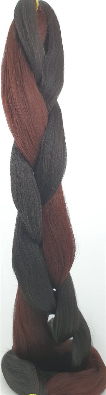 Super Braid Hair Bulk Impression , Hot water (kanekalon) 200 g. 100 cm. Colour 1B/33
