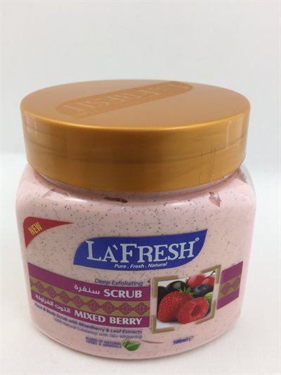 Mixed berry Face and Body Scrub for all skin type 500 Gr
