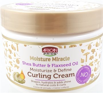 African Pride Moisture Miracle Curling Cream. 340 g.