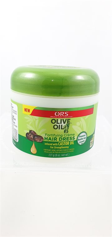 Olive oil Infused with Castor Oil -  rich for dry. Thirsty hair 227g