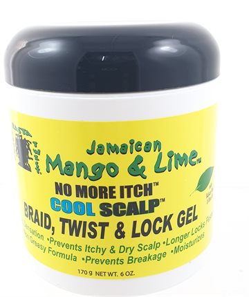 Jamaican's Mango & Lime Braid, twist & Lock Gel 170 gr
