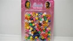 Perler - Hair beads assorted all colours 1 pack (200 Pcs). (UDSOLGT)