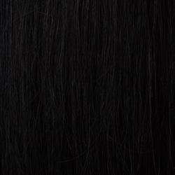 Silky stright weft colour 1 jet black black, 24" (60CM length 100cm width) 113gr.width) 113gr.