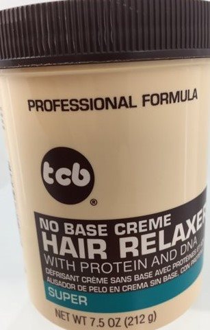 Tcb hair relaxer super in jar 212g.