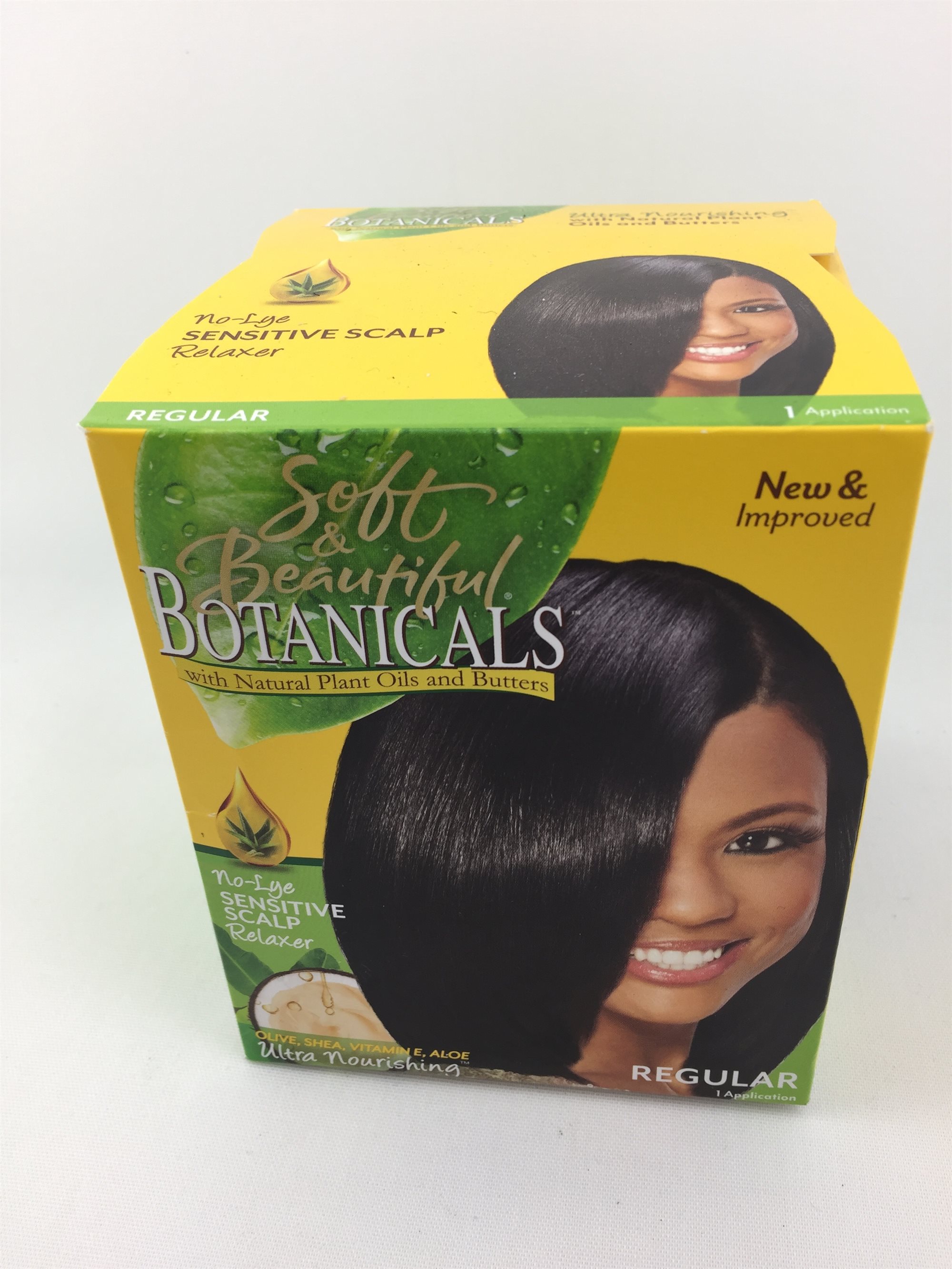 Soft Beautiful Botanical Sensitive Scalp Hair Relaxer Regular