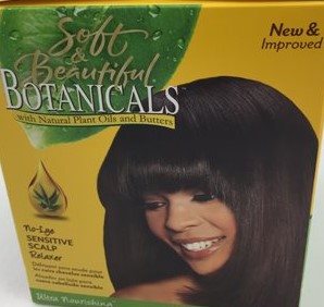 Soft & Beautiful Botanical sensitive Scalp Hair relaxer Super