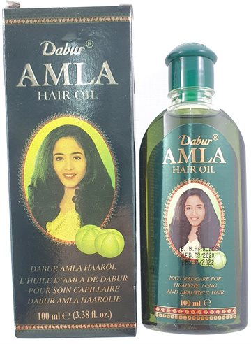 Amla hair oil Dabur 100 ml. (UDSOLGT)