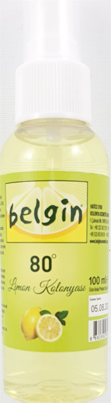 Belgin - Cologne Lemon - Kolonyasi 100 ml. (UDSOLGT)