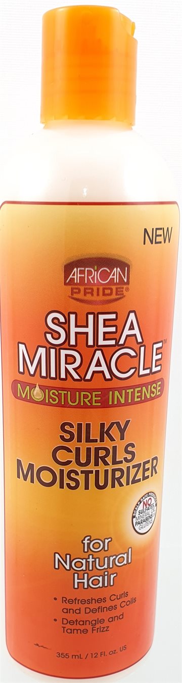 African Pride Shea butter Miracle Silky Curls Moisturizer 355g.