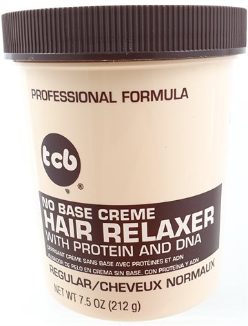 Tcb hair relaxer Regular in jar 212g.
