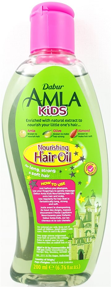 Amla Kids Nourishing hair oi 200ml. (UDSOLGT)