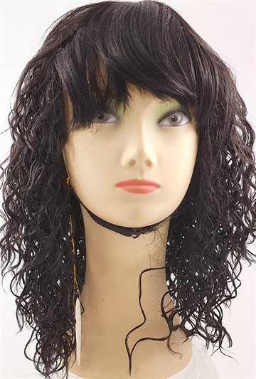 BLM 173 Curly wig - Crule Paryk 46cm længde Farve 1B