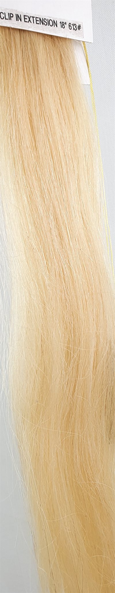 Human Hair - Clip in extention 24" (ca 60 cm) color 613.