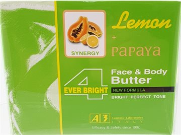 A3 Lemon Papaya Face & Body Butter 400ml.