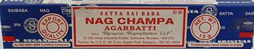 Røgelse - Incense  Nag Champa (Satya Sai Baba) Agarbatti - 15 pind.