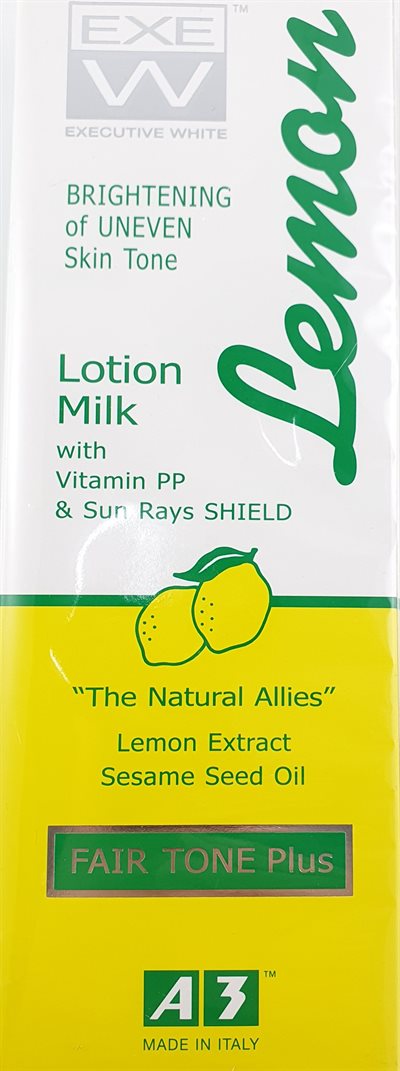 A3 Lemon Lotion brightning of uneven skin tone. 400ml.