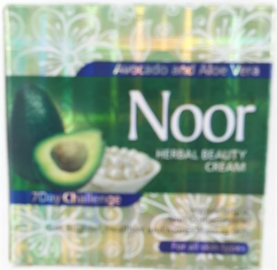  Noor, Herbal Beaty cream - Aloe Vera & Avocado 20g.. 