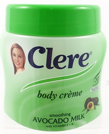 Clere Body Creme Avocado Milk 500 gr.