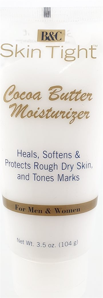 B&C Skin Tight Cocoa Butter Moisturizer for Men & Woman 104 gr.