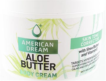 American Dream Aloe Butter Cream with Shea Butter Skin tone. 500 ml