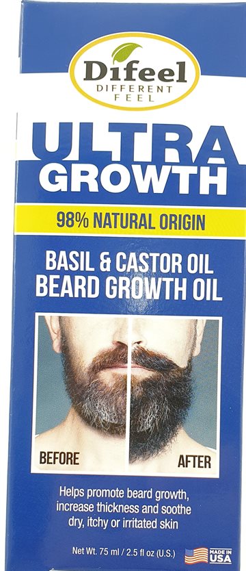 Difeel - Beard Growth Oil - Ultra Growth 75ml. (UDSOLGT)