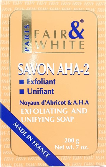 Fair & White Exfoliant, Unifiant Papaya Soap. 200 g.