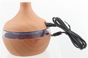 Essential humidifier aroma oil diffuser Wood Grain. USB cool.