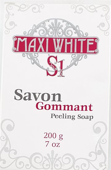 Maxi White Peeling Soap. 200 g.