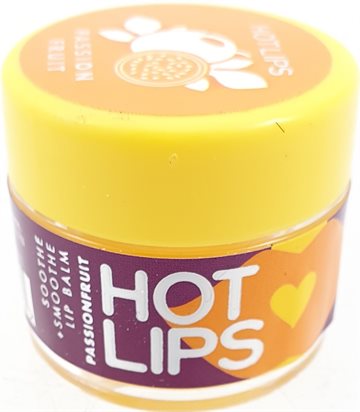 Hot Lips - Lip Balm -Sooth & Smooth 8gr. Passion Fruit.
