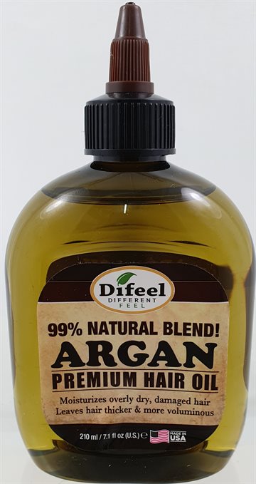 Difeel - Argan Premium Hair oil 99% Natural Blend 210 ml.