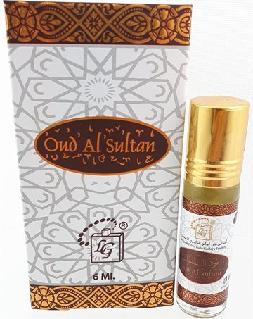  Oud Al Sultan Alkohol frie. 6 ml. (concentrated perfume oil).