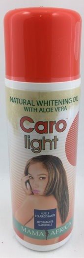 Mama Africa - Caro light Natural Whitening oil With aloe vera 125 Ml