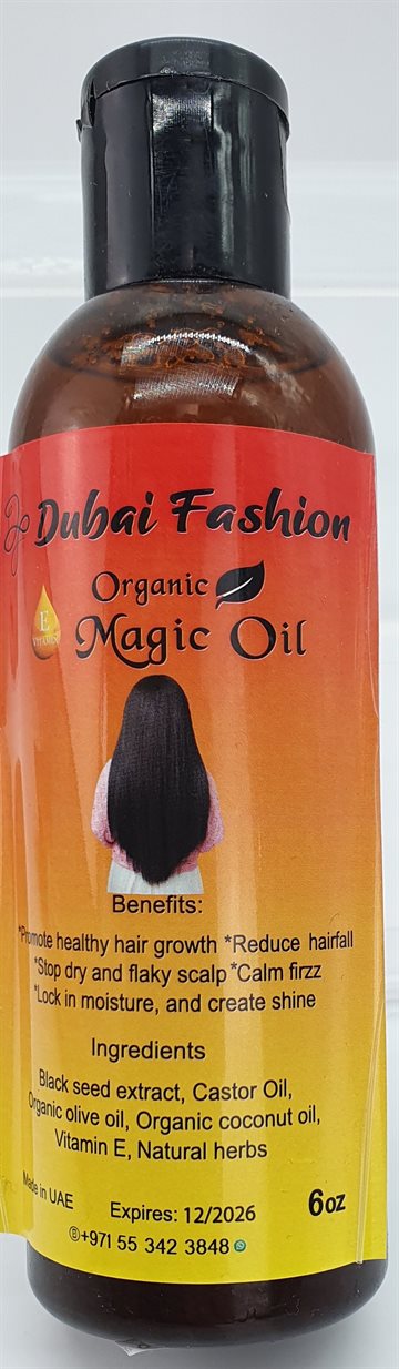 Dubai Fashion - Organic Magic Hair Oil 170 ml