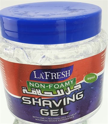 La'Fresh Shaving Gel Aqua blue 500gr.