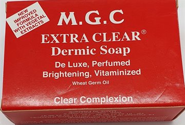 MGC Extra Clear Red Soap.100 gr. (UDSOLGT)
