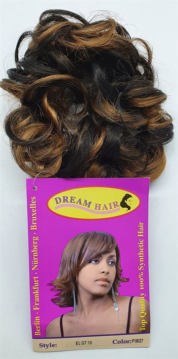 Synthetic hair - Hairband color P1B/27, Style EL GT 10
