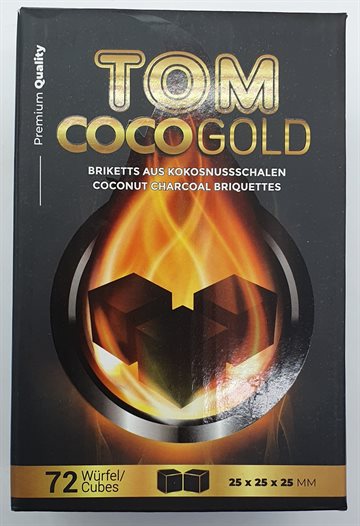 Tom Cocogold Kul 72 stk - 1 kg